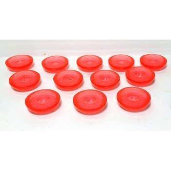 Subbuteo Hasbro Classic Bases Clear Red 
